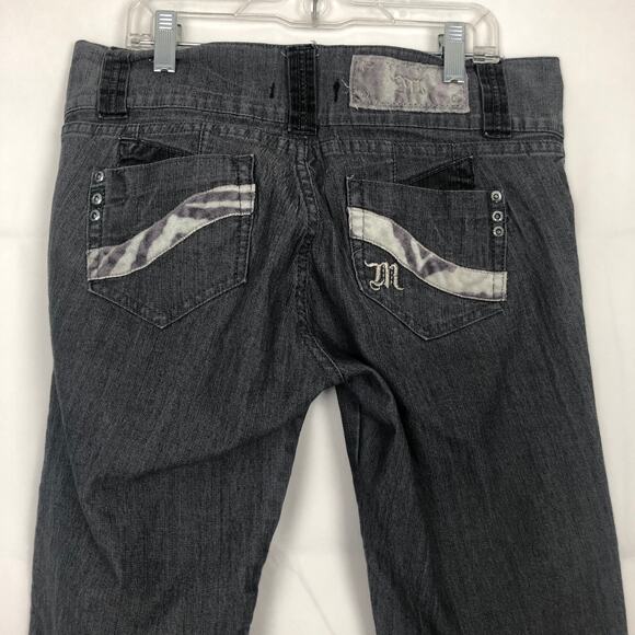 Maripily Mid-Rise Charcoal Jeans Size 5 - Picture 7 of 12